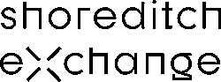 Shoreditch Exchange Logo Black